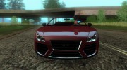 GTA V Obey 9F Cabrio для GTA San Andreas миниатюра 4