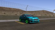 Subaru WRX STI 2016 (spoiler fixed) for GTA San Andreas miniature 1