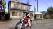 Orange County old school chopper Sunshine para GTA San Andreas miniatura 1