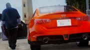2014 Infiniti Q50 Eau Rouge para GTA San Andreas miniatura 3