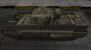 Пустынный скин для Churchill I для World Of Tanks миниатюра 2