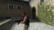 Camo AK-47 with Black Wood для Counter-Strike Source миниатюра 5