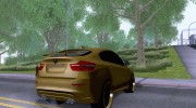 BMW X6M Hamann for GTA San Andreas miniature 3