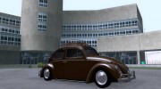 1966 VW Beetle для GTA San Andreas миниатюра 4