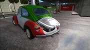 Volkswagen Beetle Pizza для GTA San Andreas миниатюра 10