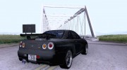 Nissan Skyline BNR34 GT-R for GTA San Andreas miniature 3