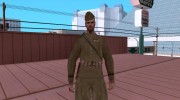 Скин Советского солдата ВОВ для GTA San Andreas миниатюра 1