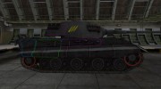 Контурные зоны пробития E-75 for World Of Tanks miniature 5
