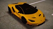 Lamborghini Centenario LP770-4 Full Featured Black Rims for GTA San Andreas miniature 10