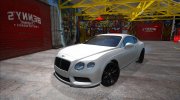 Bentley Continental GT Mk2 для GTA San Andreas миниатюра 1