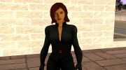 Black Widow - Scarlet Johansson from Avengers para GTA San Andreas miniatura 1