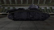 Темный скин для PzKpfw B2 740 (f) для World Of Tanks миниатюра 5