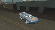 Lightning McQueen Dinoco для GTA San Andreas миниатюра 3