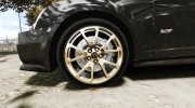 Cadillac CTS-V Coupe 2011 для GTA 4 миниатюра 11
