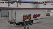 Graffited trailers by Saito для Euro Truck Simulator 2 миниатюра 7