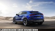 Lamborghini Urus Sound Mod для GTA San Andreas миниатюра 1