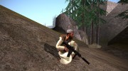 Талибский армеец v9 para GTA San Andreas miniatura 8