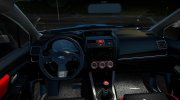 Subaru WRX STI 2017 для GTA San Andreas миниатюра 3