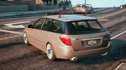 Subaru Legacy Touring Wagon BP5 для GTA 5 миниатюра 2
