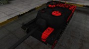 Черно-красные зоны пробития T28 для World Of Tanks миниатюра 1