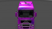 Скин Girls для MAN TGX para Euro Truck Simulator 2 miniatura 2