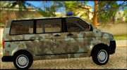 Volkswagen Transporter Camo for GTA San Andreas miniature 2