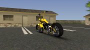 GTA V Western Motorcycle Zombie Bobber V2 для GTA San Andreas миниатюра 2