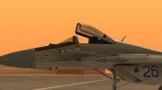 Миг-29 для GTA San Andreas миниатюра 6