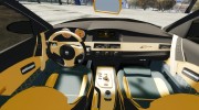 BMW M5 Lumma Tuning для GTA 4 миниатюра 7
