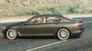 BMW 750Li (2016) for GTA 5 miniature 2