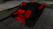 Черно-красные зоны пробития СУ-100 for World Of Tanks miniature 1