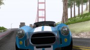 SHELBY COBRA 427 для GTA San Andreas миниатюра 5