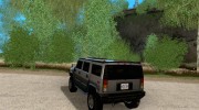 Hummer H2 SUV for GTA San Andreas miniature 3