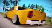 Dodge Ram 3500 для GTA San Andreas миниатюра 4