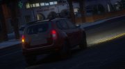 Dacia Duster для GTA 5 миниатюра 4