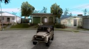 УАЗ 460 para GTA San Andreas miniatura 1