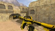 М4А1 Жёлтый жакет para Counter Strike 1.6 miniatura 1