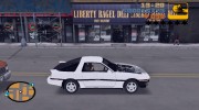 Toyota Supra MK III 1989 для GTA 3 миниатюра 9