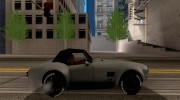 Shelby Cobra Dezent Tuning для GTA San Andreas миниатюра 5