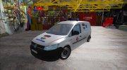 Volkswagen Caddy - Венгерская полиция для GTA San Andreas миниатюра 2