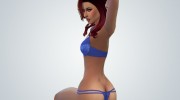Luminous Luxury Lingerie Set para Sims 4 miniatura 4