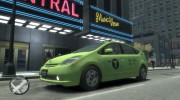 Toyota Prius II Liberty City Taxi для GTA 4 миниатюра 3