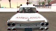 Cadillac Miller-Meteor 1959 Ambulance для GTA San Andreas миниатюра 8