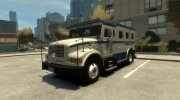 Navistar Intenational 4700 Prison Van for GTA 4 miniature 1