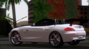BMW Z4 2011 sDrive35is 2 Extras (HQ) para GTA San Andreas miniatura 8