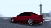 BMW E36 StanceWorks para GTA San Andreas miniatura 2