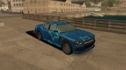GTA V Bravado Buffalo Blue Star para GTA San Andreas miniatura 1