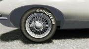 Jaguar XK E-type для GTA 4 миниатюра 12