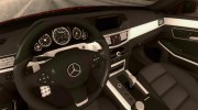 Mercedes-Benz E63 AMG w212 для GTA San Andreas миниатюра 6