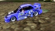 Subaru Impreza WRX STI 5pb for GTA San Andreas miniature 2
